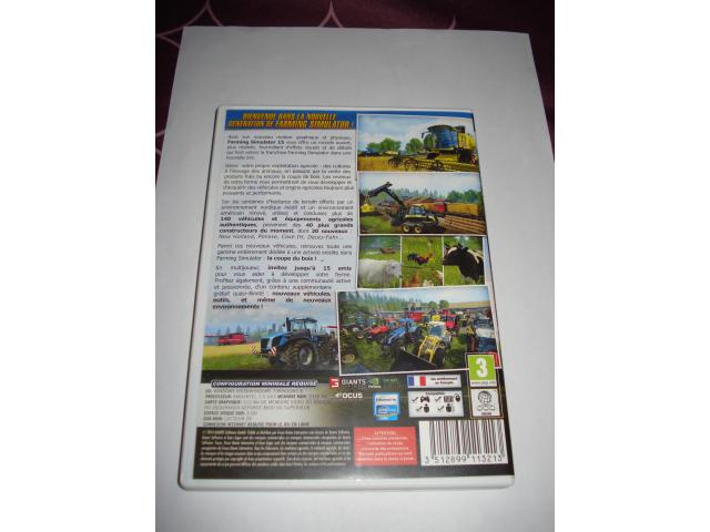 Photo Jeude PC  DVD , Farming Simulator 15 image 5/5