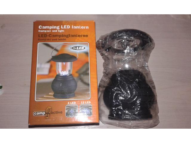 Photo Lampe de camping led 12x led compacte et légère image 5/6