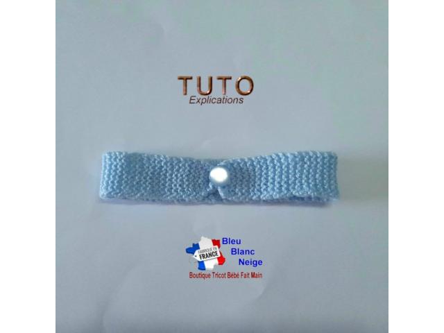 Photo Layette à tricoter Cardigan, Jupe, bandeau et chaussons PDF image 5/6