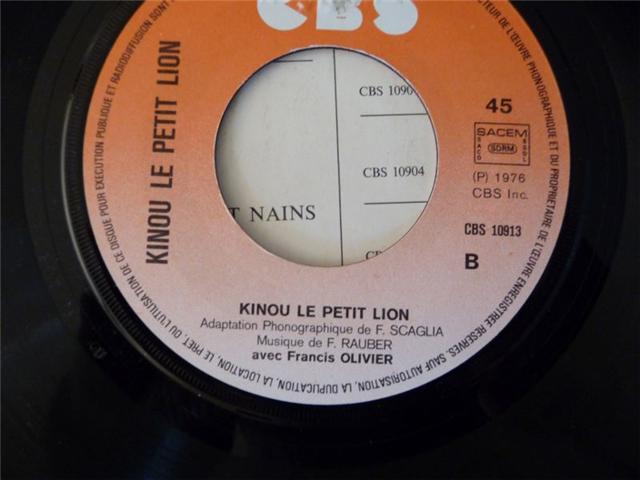 Photo Livre disque vinyl KINOU le PETIT LION image 5/6