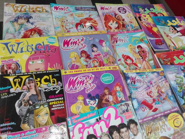 Photo lot de magazines bandes dessinées pour fille witch.winx image 5/5