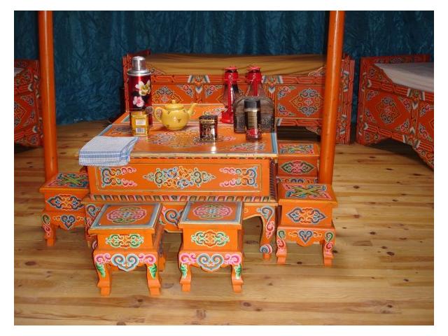 Photo Meubles de yourte mongole image 5/6
