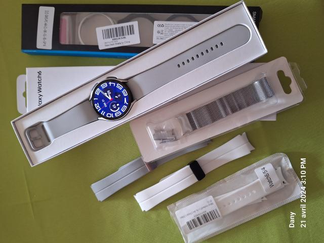 Photo Montre Cardio GPS Samsung Galaxy watch 6 (44mm) image 5/6