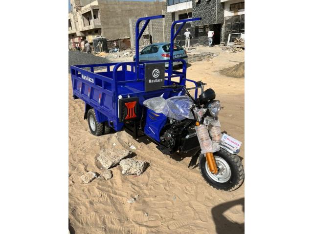 Photo Moto Tricycle Fermer Avec Bache image 5/6