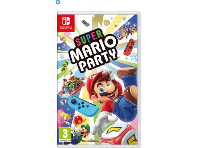 Photo Nintendo switch édition Mario Rouge/Bleu + Mario Party image 5/5