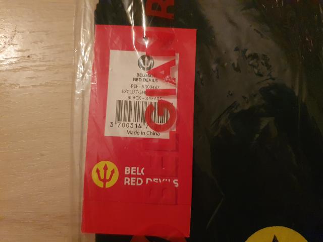 Photo Nouveau t-shirt belgian red devils taille 8 ans image 5/6