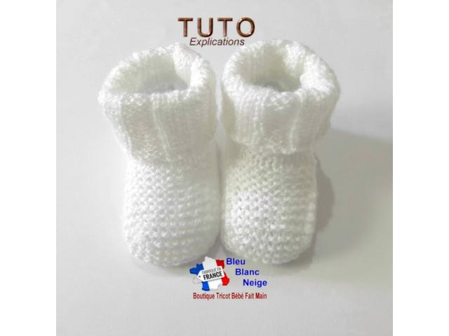 Photo Patron à tricoter 0 à 3 mois, ensemble sur pdf image 5/6