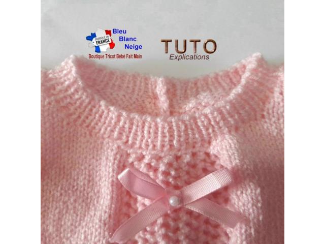 Photo Patron à tricoter Robe, bandeau, chaussons  PDF image 5/5