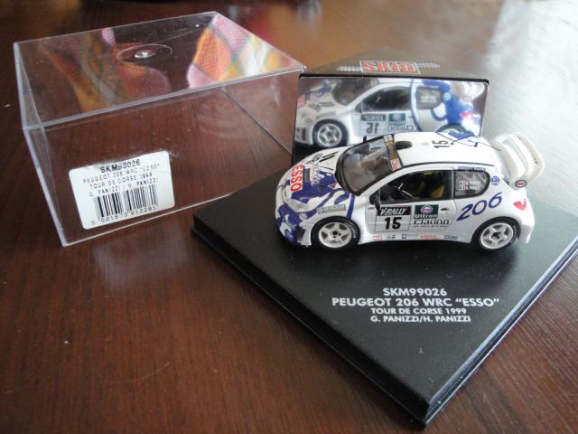 Photo Peugeot 206 WRC Esso tour de Corse 1999 Skid 1/43 image 5/6