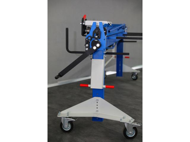 Photo Plieuse de tôle OLMET M40X2200 avec cisaille rotative+boudineuse 2m+finisseur de joint+roues de tran image 5/6
