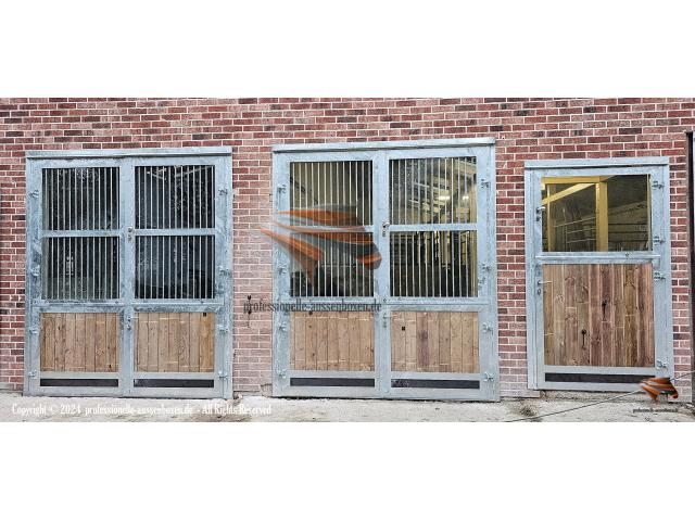 Photo Porte coulissante pour écurie & TOP Porte de paddock | Portails et portes d’écurie image 5/6