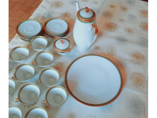 Photo Service à café/thé et dessert-39 pièces-porcelaine-Bareuther-Bavaria image 5/6