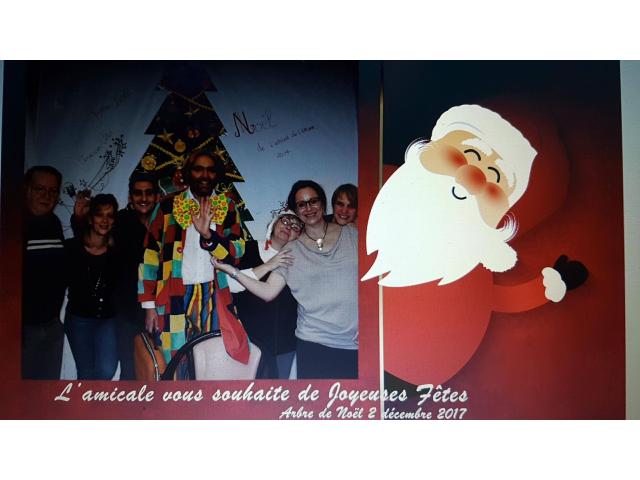 Photo spectacle arbre de Noël, clown, mime, statue vivante, échassier, faux serveur, art de la rue image 5/6