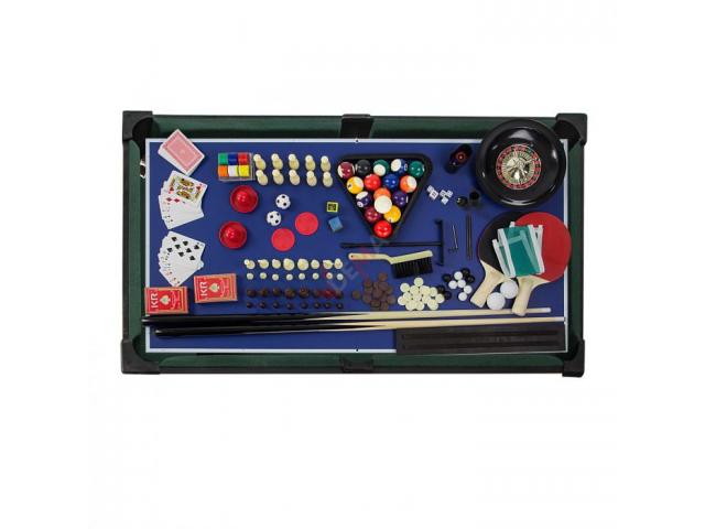 Photo Table multi jeux baby foot billard air hocket poker roulette 15 jeux en 1 image 5/6