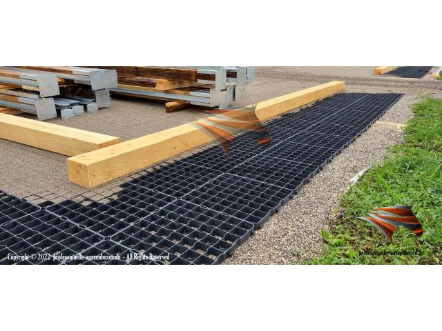 Photo Tapis en plastique - Dalles de paddock, Grilles en herbe & Grilles de paddock, Grilles de gravie image 5/6