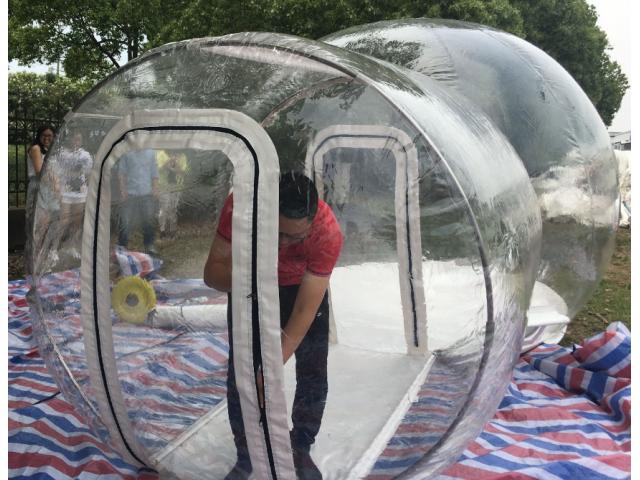 Photo tente globe   Powernaxe Tente à bulles Bubble House image 5/6