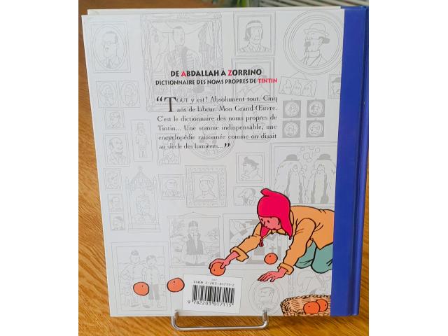 Photo Tintin - Dictionnaire des noms propres de Tintin – eo 1992 image 5/6
