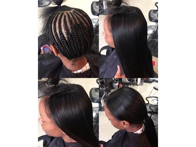 Photo Tissage ouvert cheveux humains ou cheveux synthétiques image 5/6