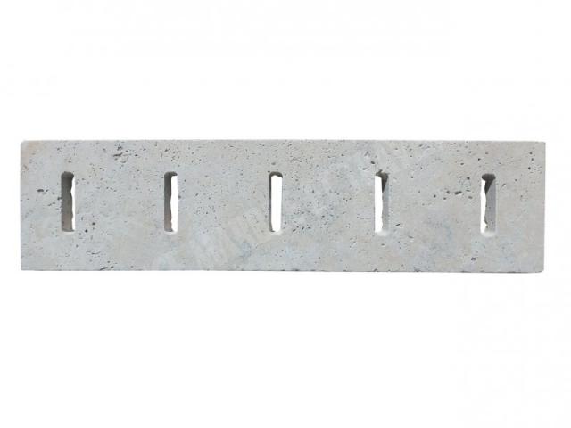 Photo Travertin Beige Grille Rainure 12,5x50 cm image 5/5
