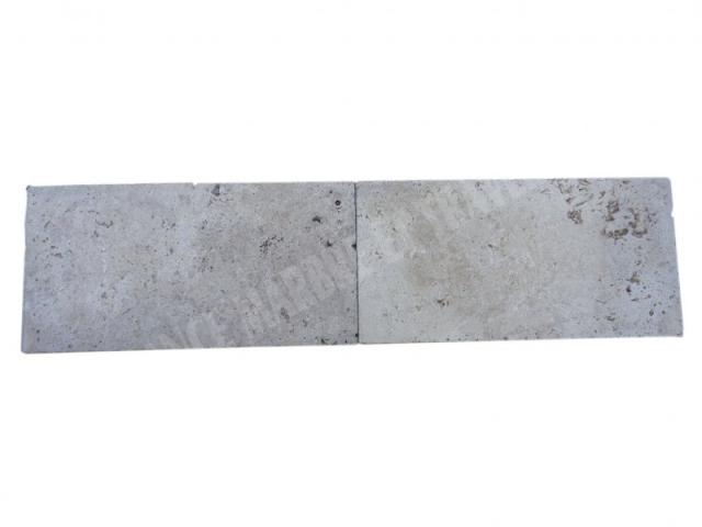 Photo Travertin Beige Nuancé Margelle de Piscine Bord Droit 30,5x61 cm image 5/5