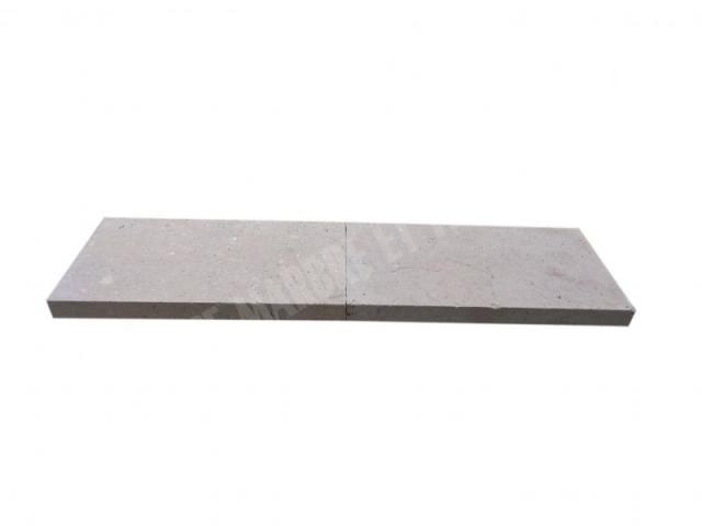 Photo Travertin  Beige Nuancé Margelle de Piscine Bord Droit 30,5x61x5cm image 5/5
