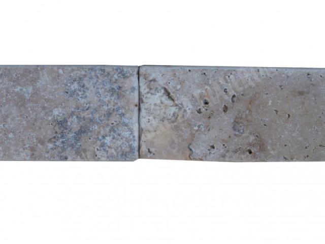Photo Travertin Beige Plinthe 40,6x7,5 cm rustique image 5/5