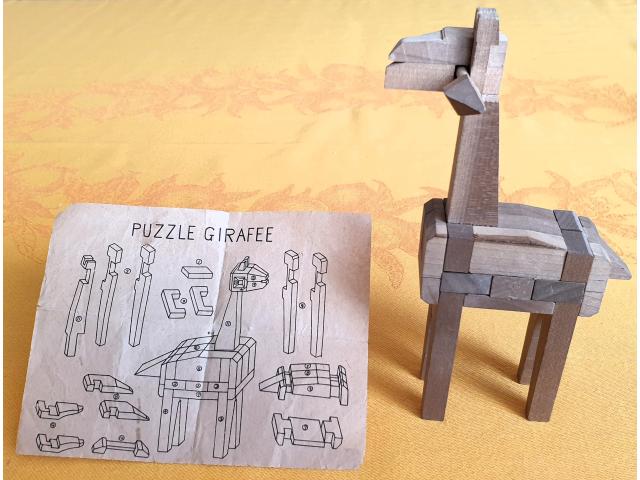 Photo Trois puzzels Japon ~ vintage ~ Yamanaka Kumiki image 5/6