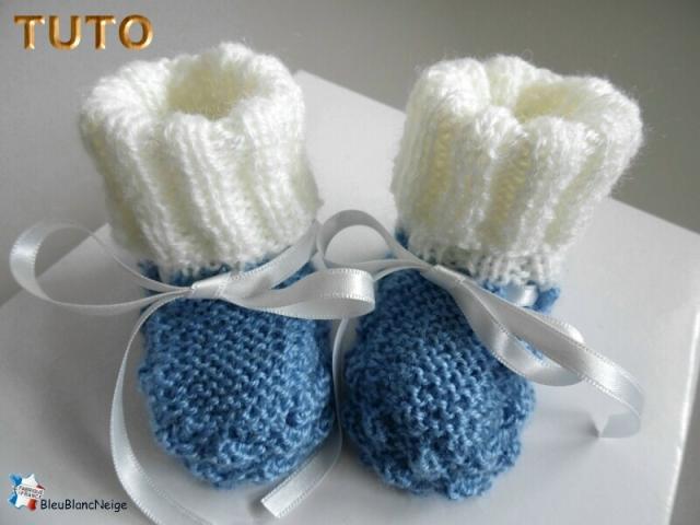 Photo Tuto explications trousseau bleu-écru astra tricot bb image 5/6