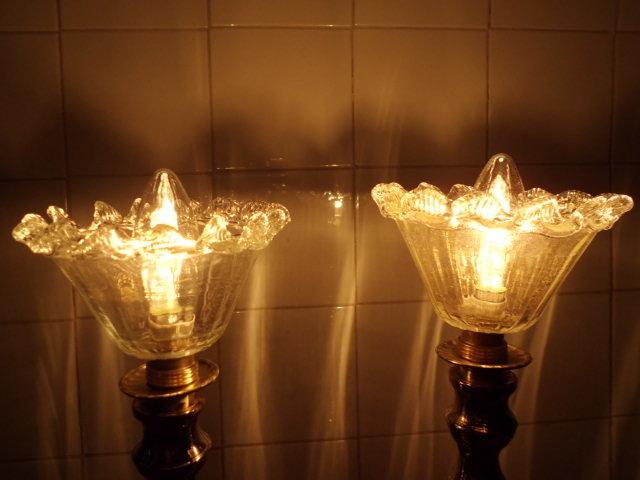 Photo une paire de lampe art déco murano image 5/6