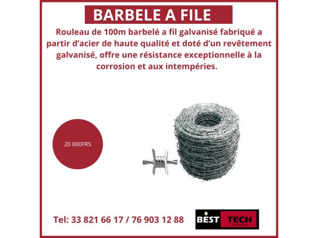 Photo VENTE ET INSTALLATION DES ROULEAUX DE  BARBELES A LAME / A FIL image 5/5
