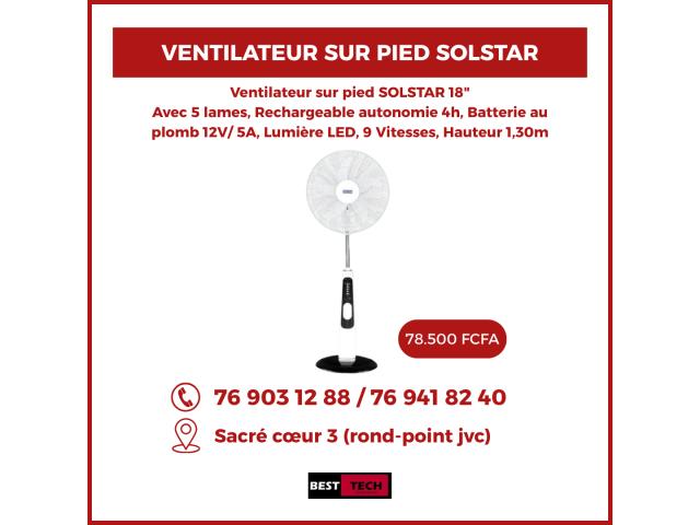 Photo VENTILATEURS SUR PIED ET MURAL DISPONIBLE A TRES BON PRIX image 5/5