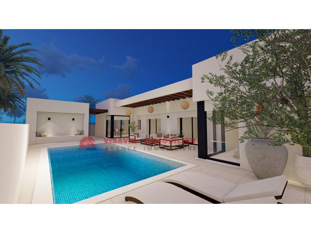 Photo Villa à vendre en zone Urbaine - titre bleu Djerba et conformité image 5/5