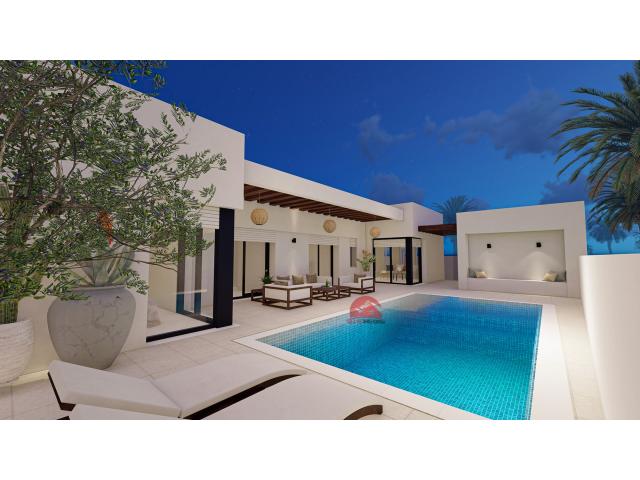 Photo VILLA AVEC PISCINE PRIVÉE EN ZONE URBAINE À DJERBA - RÉF P653 image 5/5