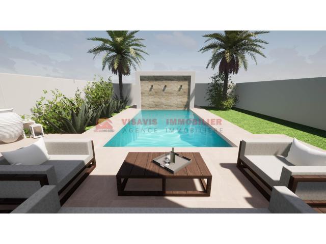 Photo VILLA TITRE BLEU - P 694 - HOUMT SOUK DJERBA - PROJET CLÉ EN MAIN image 5/5
