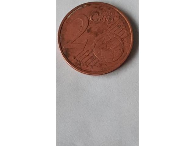 Photo 3 Rare pièce de 1  et 2 centimes d'euros Marianne 1999 fauté image 6/6