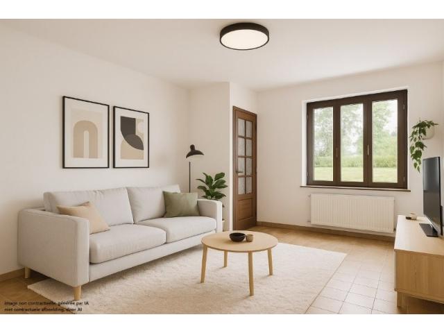 Photo 5555 Bièvre : agréable maison à rénover, 2 ch, grand jardin. image 6/6