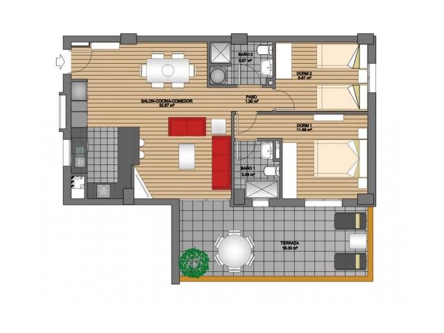 Photo Appartement de luxe - A2 27.6 image 6/6