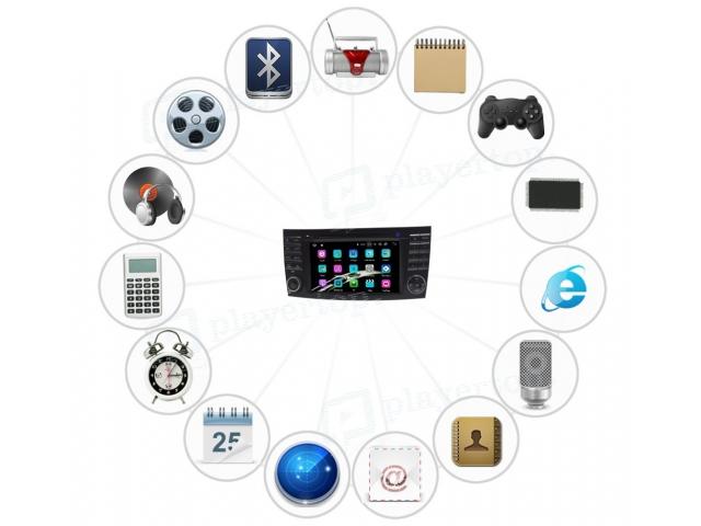 Photo AUTORADIO MERCEDES CLASSE E GPS ANDROID image 6/6