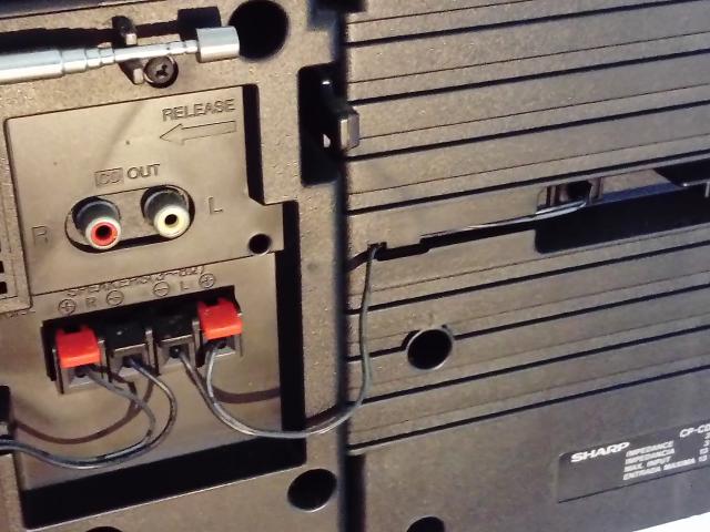 Photo Boombox Ghettobalster Sharp GX -CD60H image 6/6