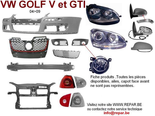 Photo bouclier VW GOLF VII   REPAR.BE   TECHNICAR image 6/6
