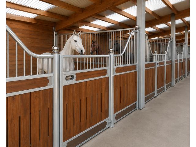 Photo Boxes pour chevaux à vendre | Boxes intérieurs & Systèmes d’écurie image 6/6