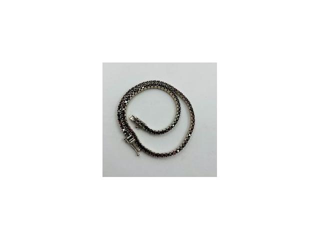 Photo bracelet tennis en or 18  K diamant image 6/6