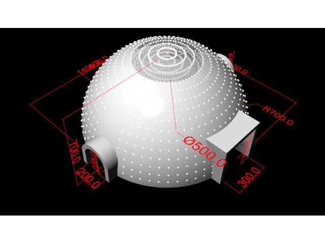 Photo DÉSTOCKAGE igloo gonflable 153M2 neuf image 6/6