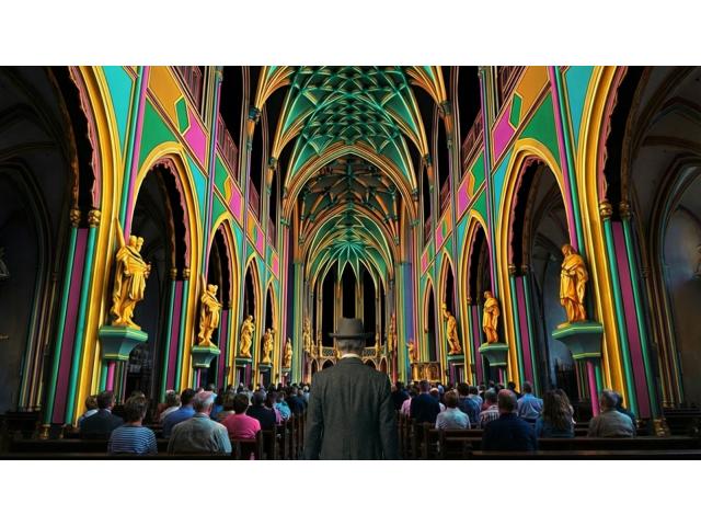 Photo Le Secret - spectacle immersif sur 270° alliant artistes et vidéo-mapping image 6/6