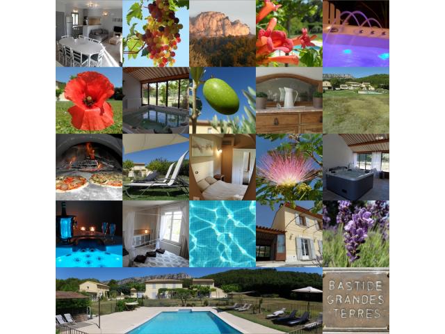 Photo Location de vacances avec piscine & SPA / jacuzzi privé dans le Luberon Provence image 6/6
