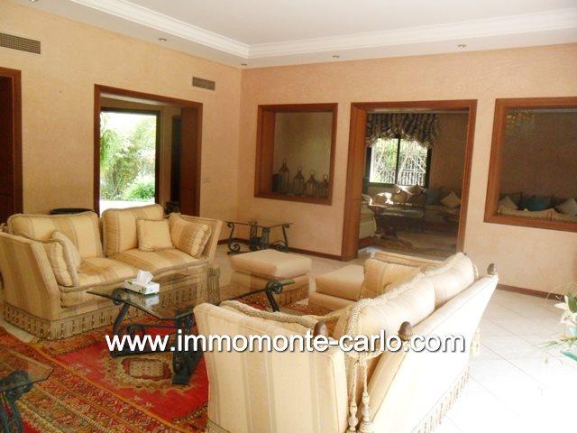 Photo location villa meublée avec piscine chauffée à Hay Riad image 6/6