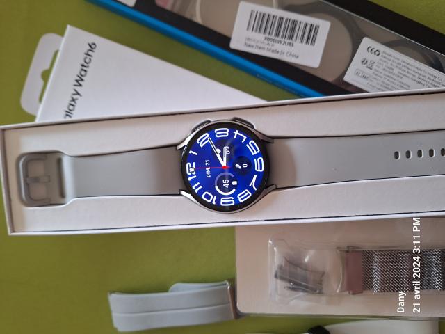 Photo Montre Cardio GPS Samsung Galaxy watch 6 (44mm) image 6/6