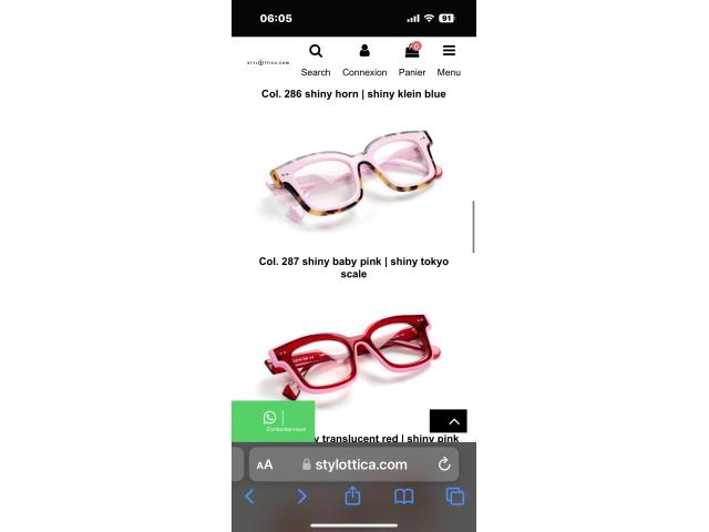 Photo Monture de lunette Sabine B idol image 6/6