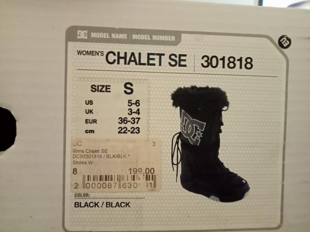 Photo Moon Boots DC noires, modèle "Chalet" image 6/6