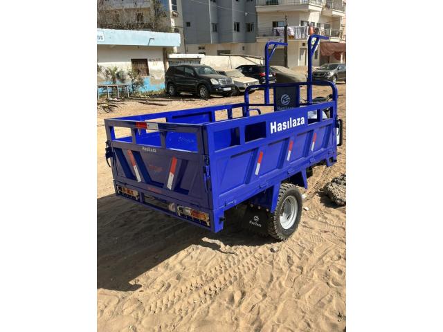 Photo Moto Tricycle Fermer Avec Bache image 6/6